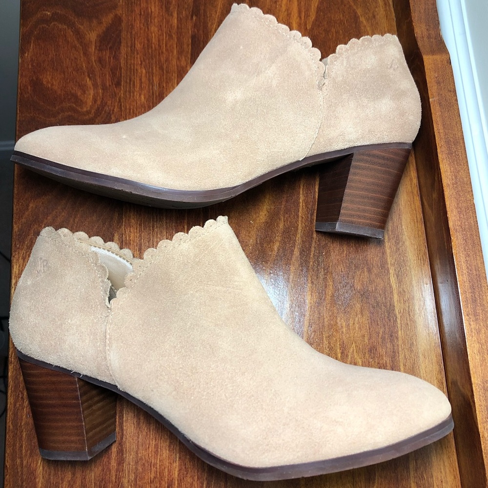 Jack Rogers Marianne Suede Boot in Oak